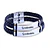 Set Pulseras Amor Personalizable · Acero y Cuero