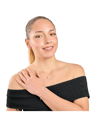 Set de Plata 925 Punto de Luz