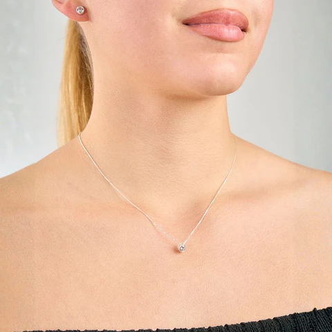 Set de Plata 925 Punto de Luz