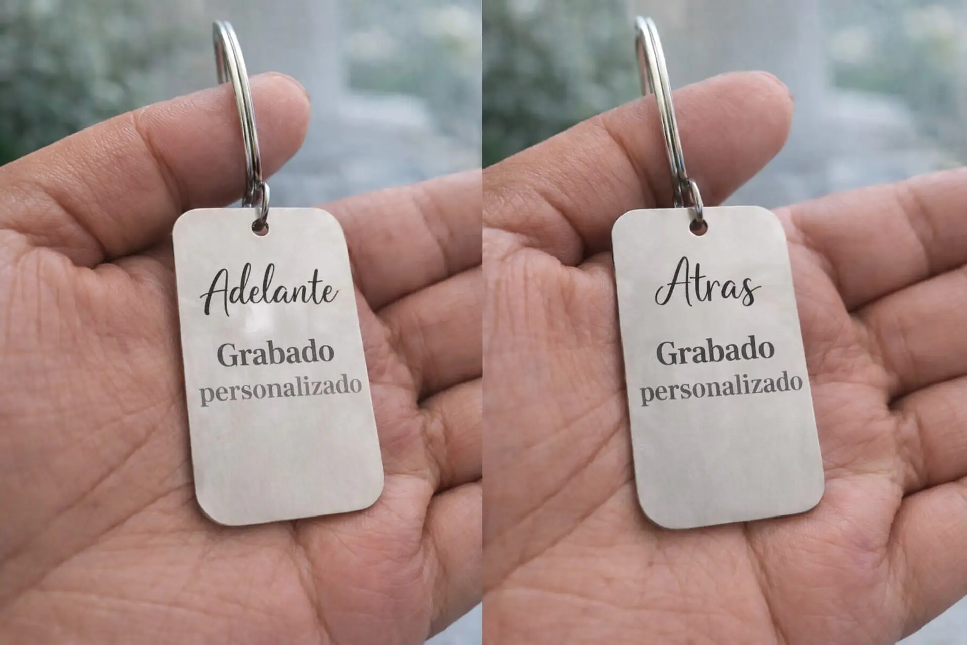 Llaveros de Acero Personalizable 8