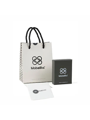 Cadena de plata  Mamá triple Personalizado- 