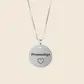 Cadena de Plata 925 & Colgate Circular Personalizable - Miniatura 1