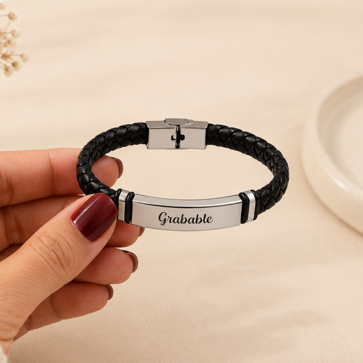 Pulsera Amor Personalizable · Acero