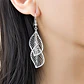 Aros Hoja Filigrana Plata 925 - Miniatura 2