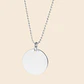 Collar Medalla Signature Personalizable Plata 925 - Miniatura 1