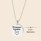 Collar Medalla Signature Personalizable Plata 925 - Miniatura 2