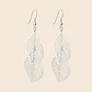 Aros Hoja Filigrana Plata 925 - Miniatura 1