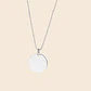 Collar Medalla Delicate Personalizable Plata 925 - Miniatura 1