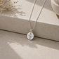 Collar Medalla Delicate Personalizable Plata 925 - Miniatura 5