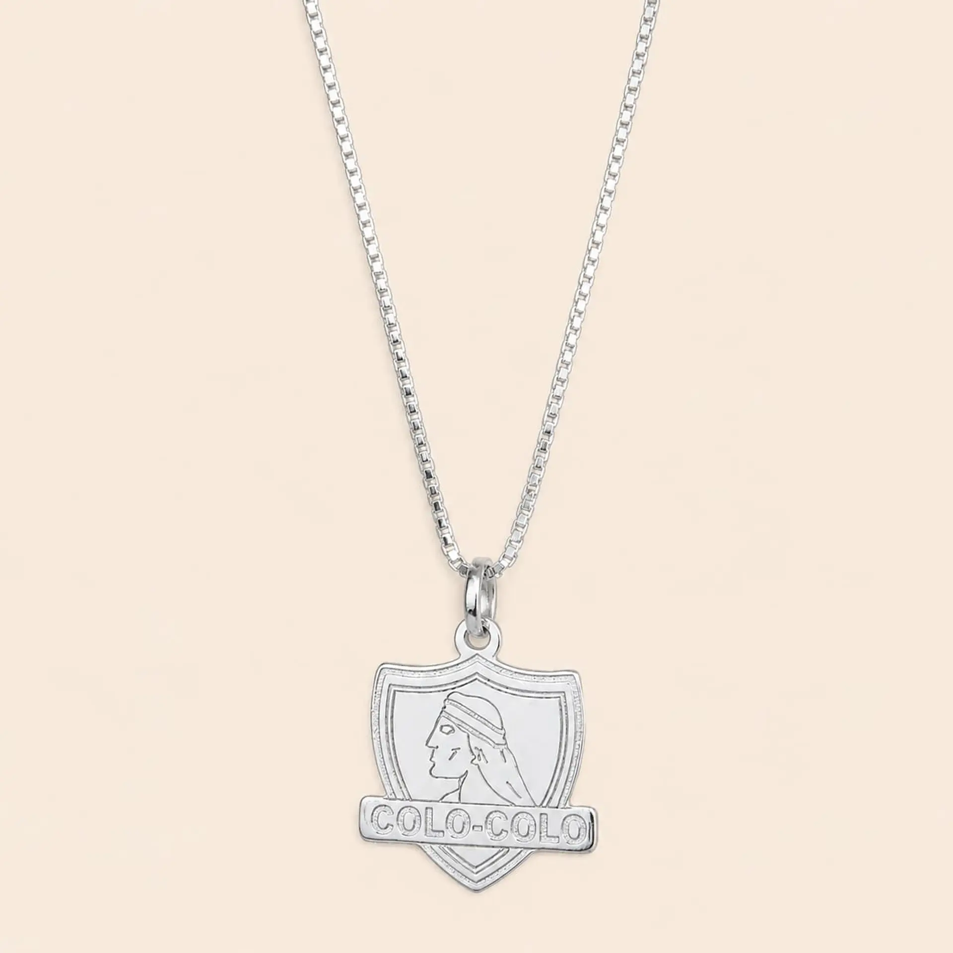 Cadena con Colgante Colo-Colo — Plata 925 1