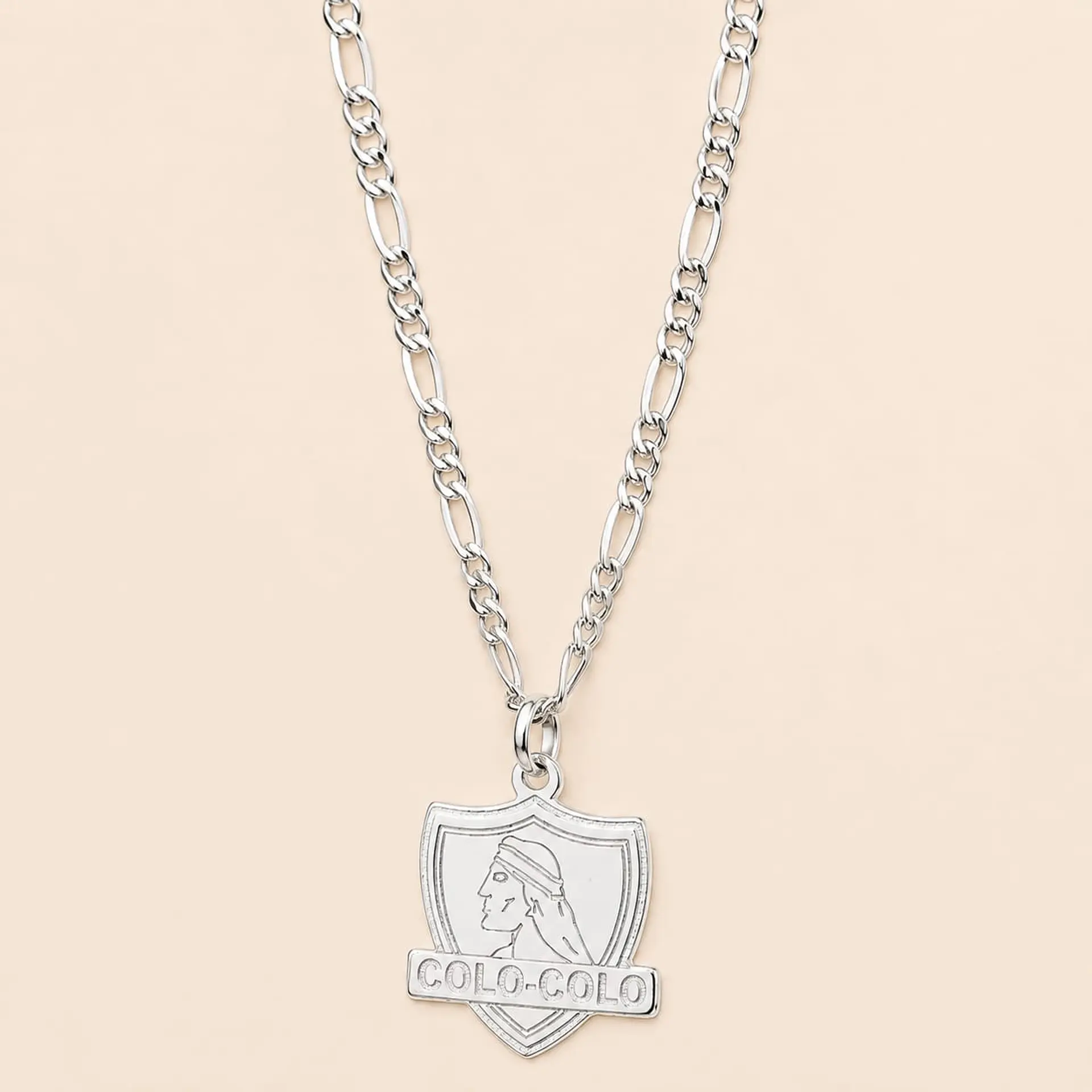 Cadena con Colgante Colo-Colo — Plata 925 2