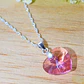 Collar Corazón Cristal Facetado Plata 925 - Miniatura 11