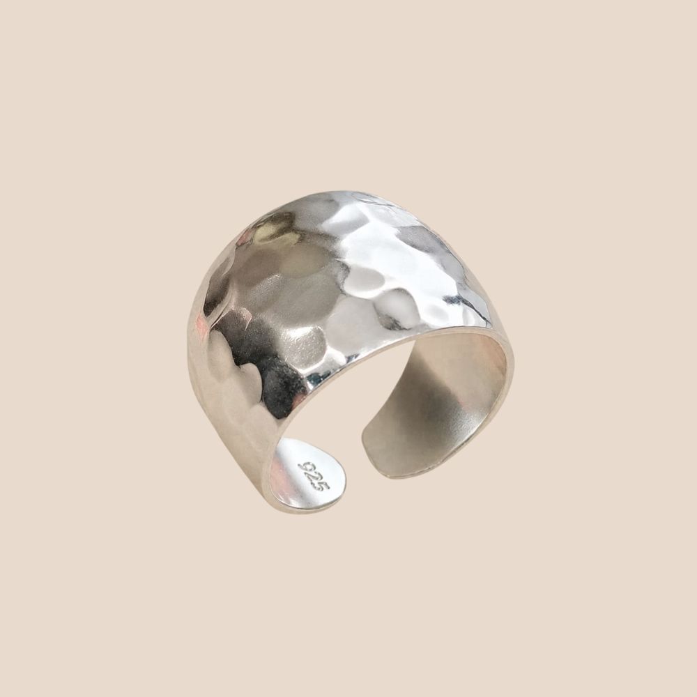 Anillo Plata 925 con Piedra Circon Mujer
