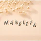 Collar Inicial y Cristal Facetado  · Plata 925 - Miniatura 4