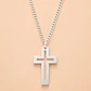 Collar Cruz Plata 925 · Colgante Cruz Moderna - Miniatura 2