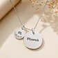 Collar Doble Colgante Plata 925 · Personalizable - Miniatura 1