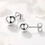 Aros Bolitas Plata 925 · 5 mm