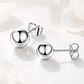 Aros Bolitas Plata 925 · 5 mm - Miniatura 1