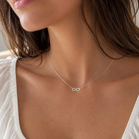 Collar Infinito Plata 925