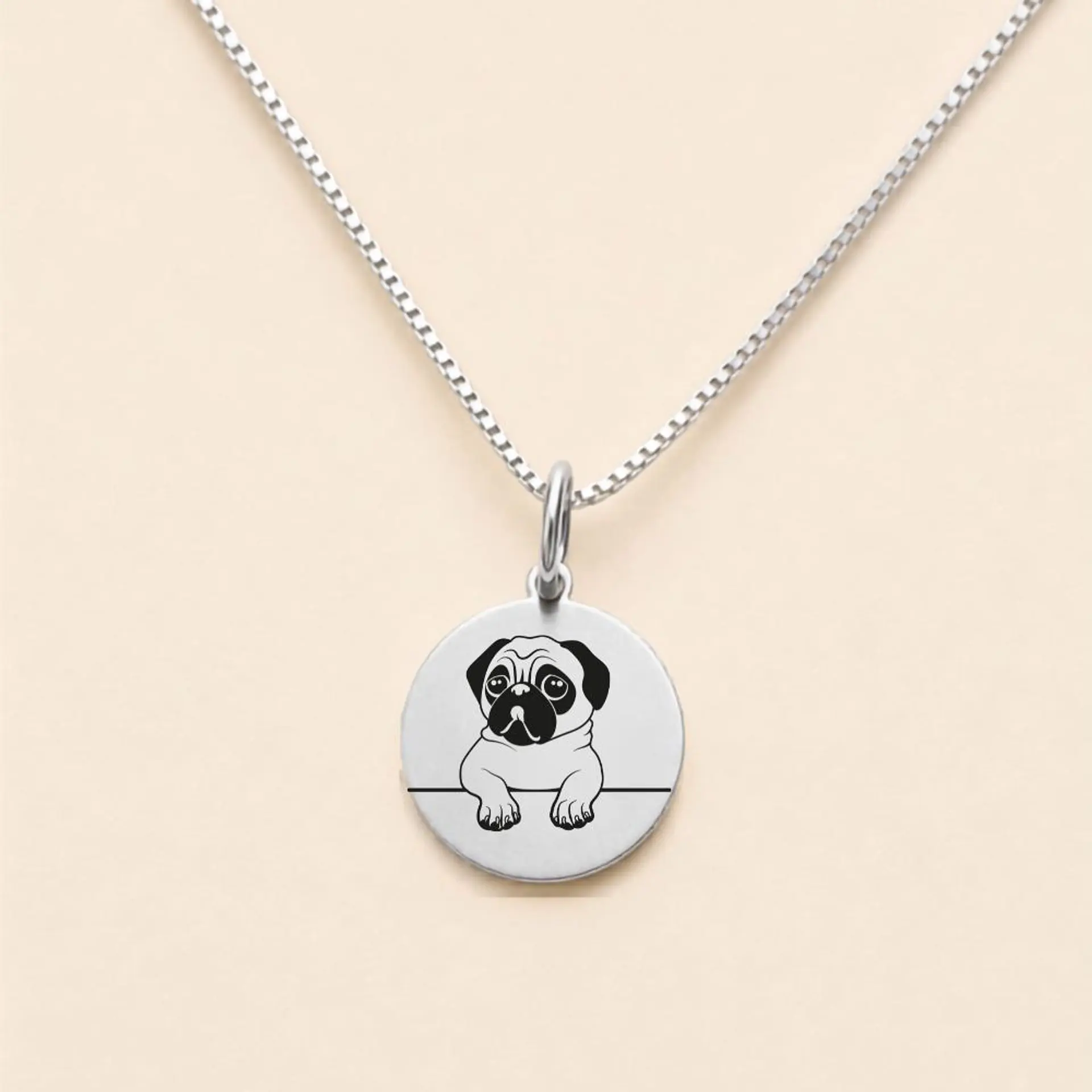 Collar Doglover Personalizable · Plata 925 2
