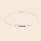 Pulsera Piocha De Plata Ley 925 Esclava Personalizado (unisex)- COPIA - Miniatura 1