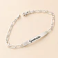 Pulsera Piocha Plata 925 · Figaro Personalizada - Miniatura 2