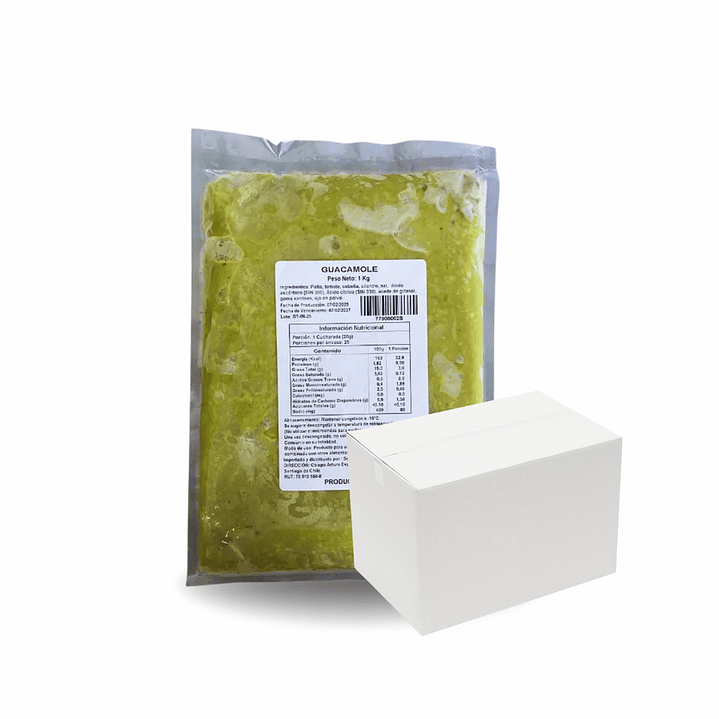 GUACAMOLE CAJA (IVA incluido)  1