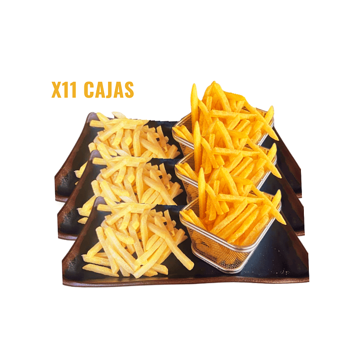 PACK PAPAS PRE-FRITAS 7X7 MM Llevas 11 Pagas el precio de 10 (IVA Incluido)  1