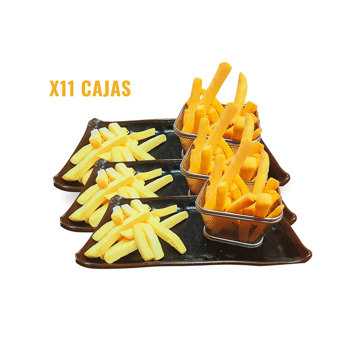PACK PAPAS PRE-FRITAS 10X10 MM Llevas 11 Pagas el precio de 10 (IVA Incluido)  1
