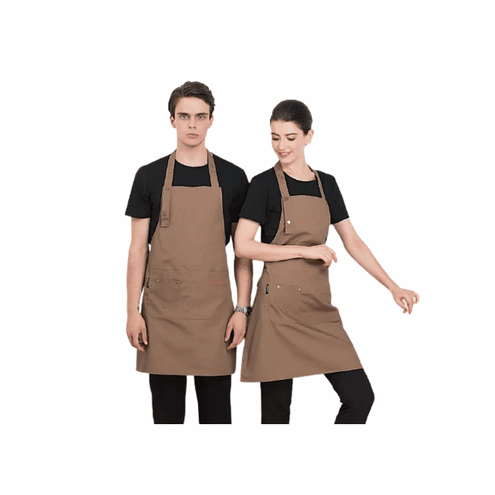 Pechera Clasica Gourmet Gastronomia Cocina Khaki (IVA incluido) 1