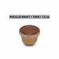 Pocillo + Tapa Kraft 1.5oz (IVA incluido)  - Miniatura 1
