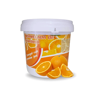 🍊 Mermelada de Naranja Granulada – Balde 5 kg (IVA incluido)