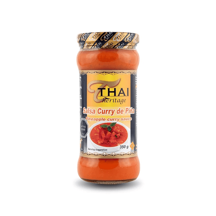  Salsa Curry de Piña Thai Heritage 350 g (caja 12 unid) (IVA incluido)  1
