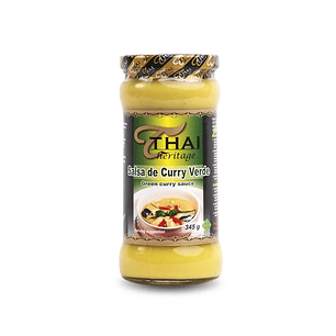 🌿 Salsa de Curry Verde Thai Heritage 345 g (caja 12 unid) (IVA incluido) 