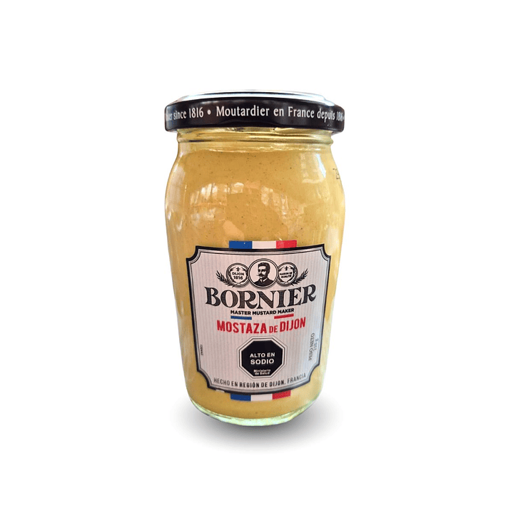 Mostaza de Dijon Bornier 210 g  Pack 12 Unidades  (Iva Incluido) 1