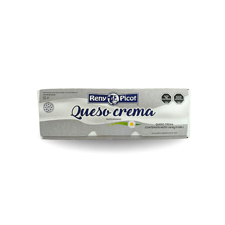 Queso Crema Reny Picot  BARRA 1.36 kg  (IVA Incluido) 1