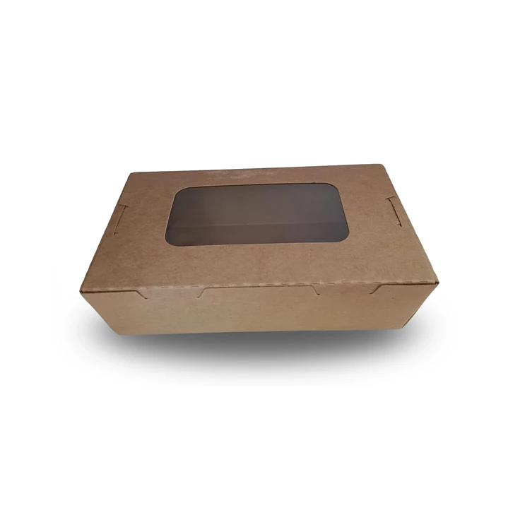 Envase Delivery Kraft con Ventana (IVA incluido) 1