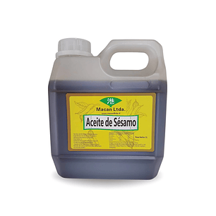 Aceite de Sésamo Macan 1 Litro (IVA incluido) 