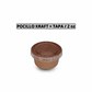 Pocillo + Tapa Kraft 2oz (IVA incluido)  - Miniatura 1