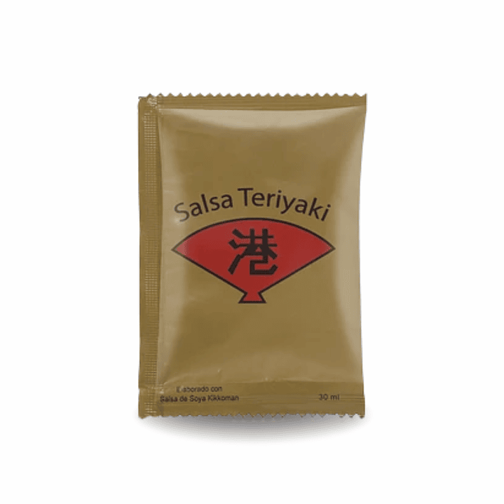 Sachet salsa Teriyaki 30ml 200 Unidades  (IVA incluido) 1