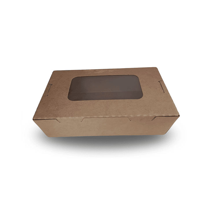 Envase Delivery Kraft con Ventana (IVA incluido) 1