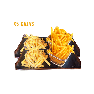 🍟 Papa Prefrita 7x7 – Promo 5 Cajas (IVA incluido) 