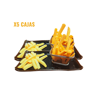 🍟 Papa Prefrita 10x10 – Promo 5 Cajas (IVA incluido)