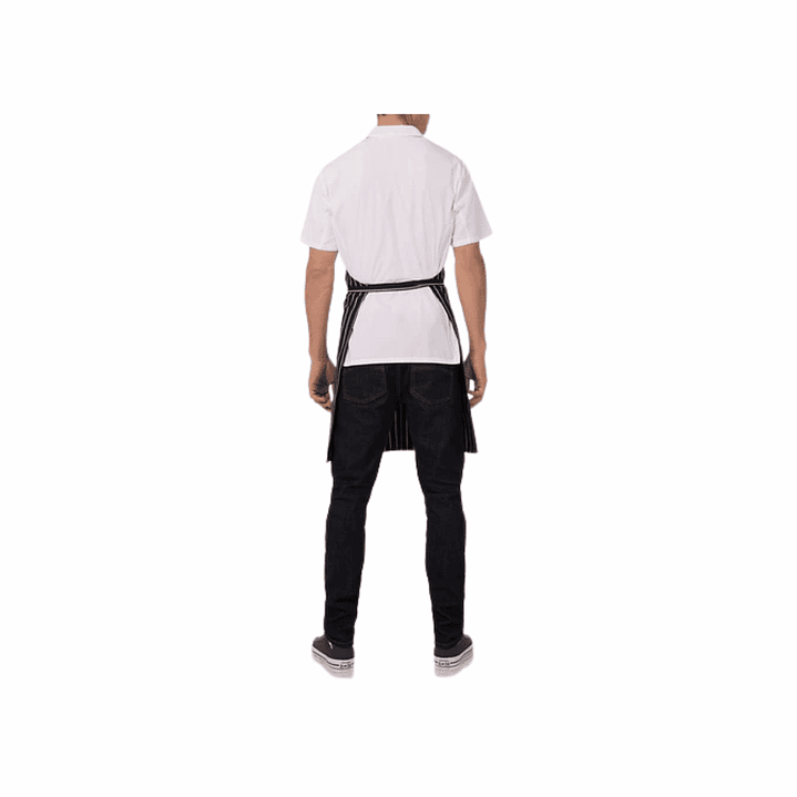 Pechera O Delantal Cocina Negro Listado (IVA incluido) 2