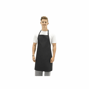 Pechera Delantal Negro Cocina Gastronomia Unisex (IVA incluido)