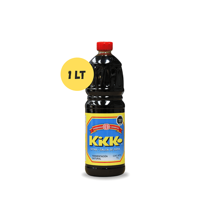 Salsa de Soya Kikko Siyau Botella 1 Litro x 12 Unds (Iva Incluido) 1
