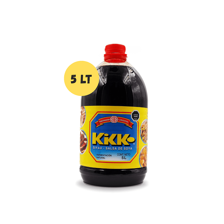 Salsa de Soya Kikko Siyau 5 Litros (IVA incluido)  1