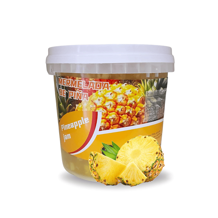 🍍 Mermelada de Piña con Fruta – Balde 5 kg (IVA incluido)  1