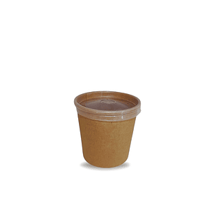 Set Pote Kraft + Tapa PET 350 ml - 500 Und.