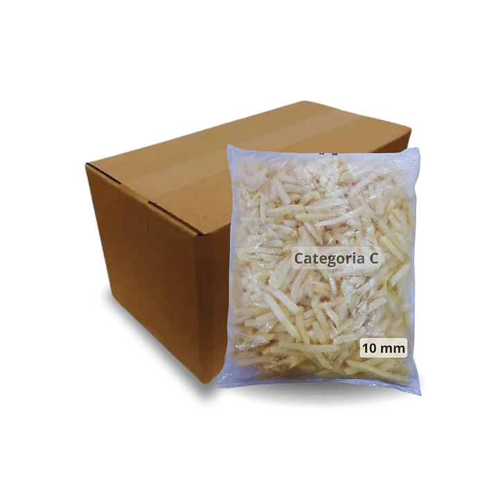 🥔 Papa Prefrita 10x10 Tipo C – Caja Café - 10 Kg (Iva incluido) 1